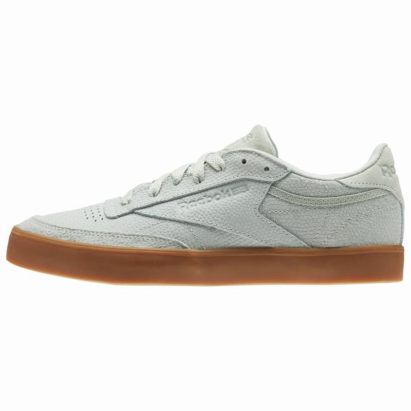 Reebok Club C 85 Fvs Ps Desert Tenisky Damske - Zelene/Hnede BD5989XJ